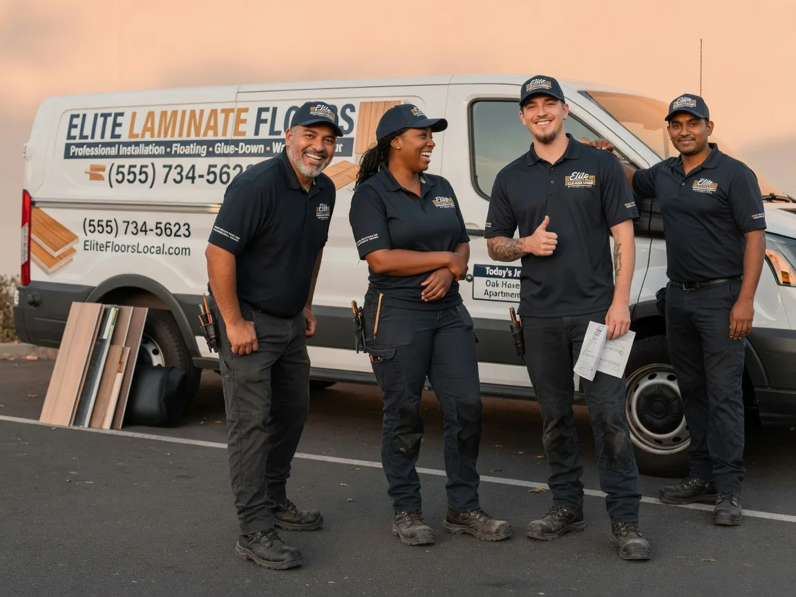 Laminate flooring installation company in Yoder, WY